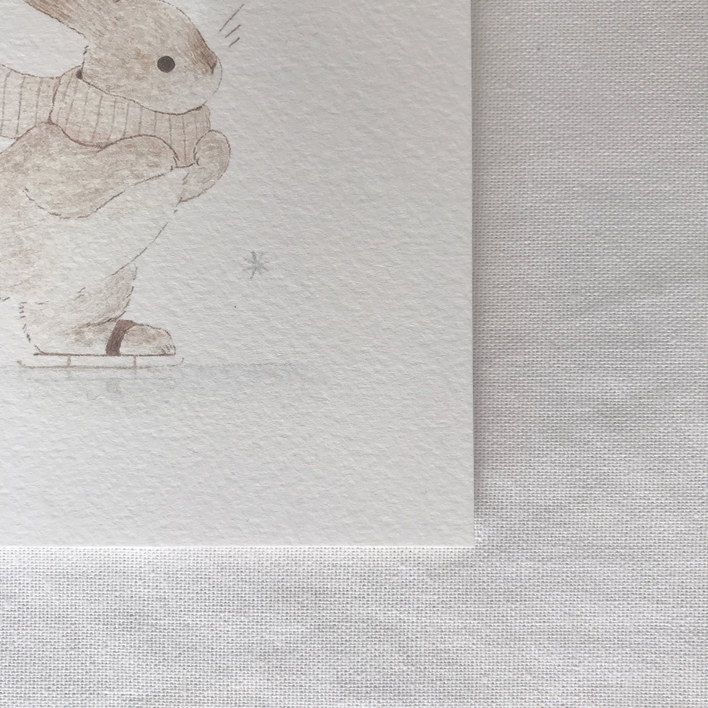 Rabbit Christmas Card