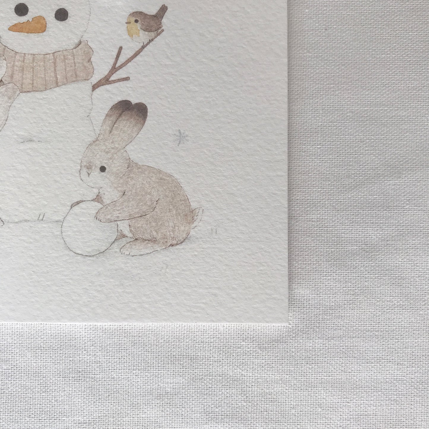 Snowman Christmas Card