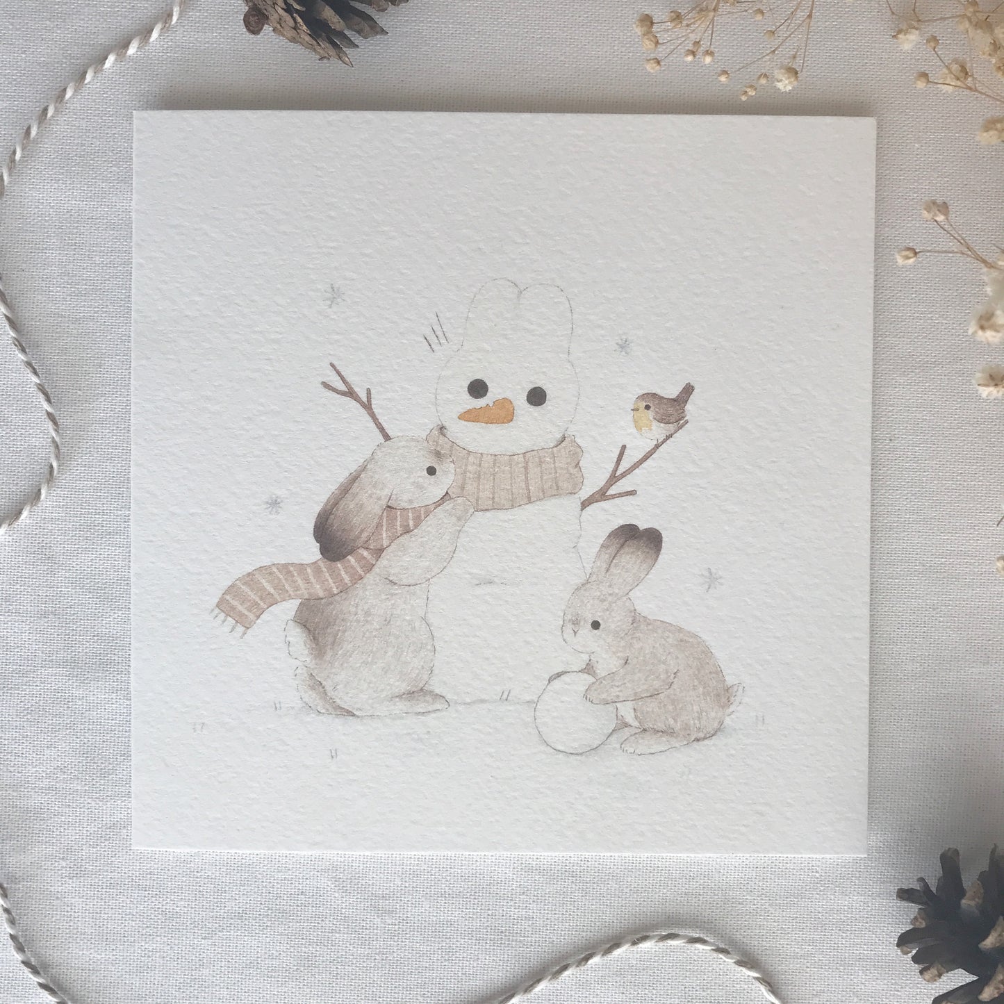 Set of 4 Christmas Cards
