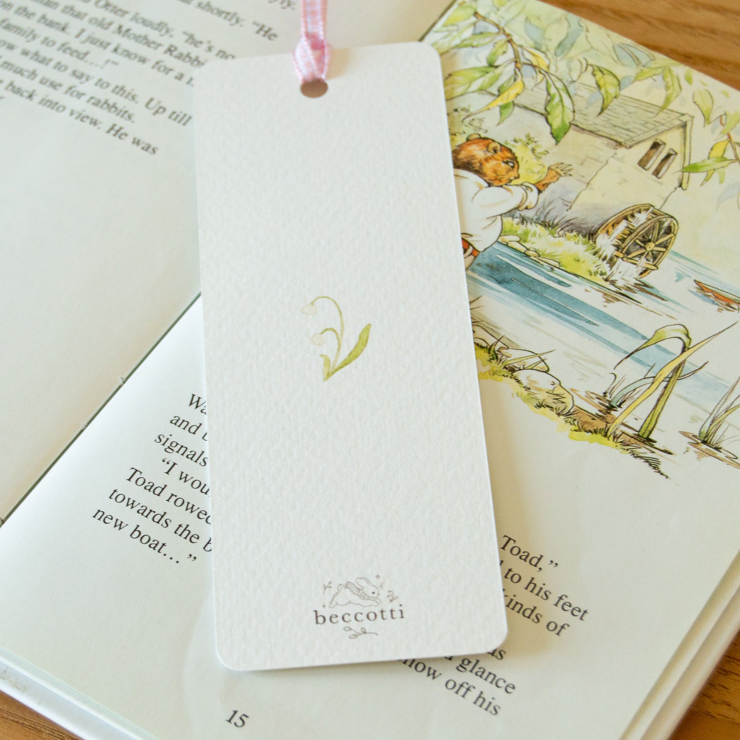 Lily of the Valley Mouse Bookmark