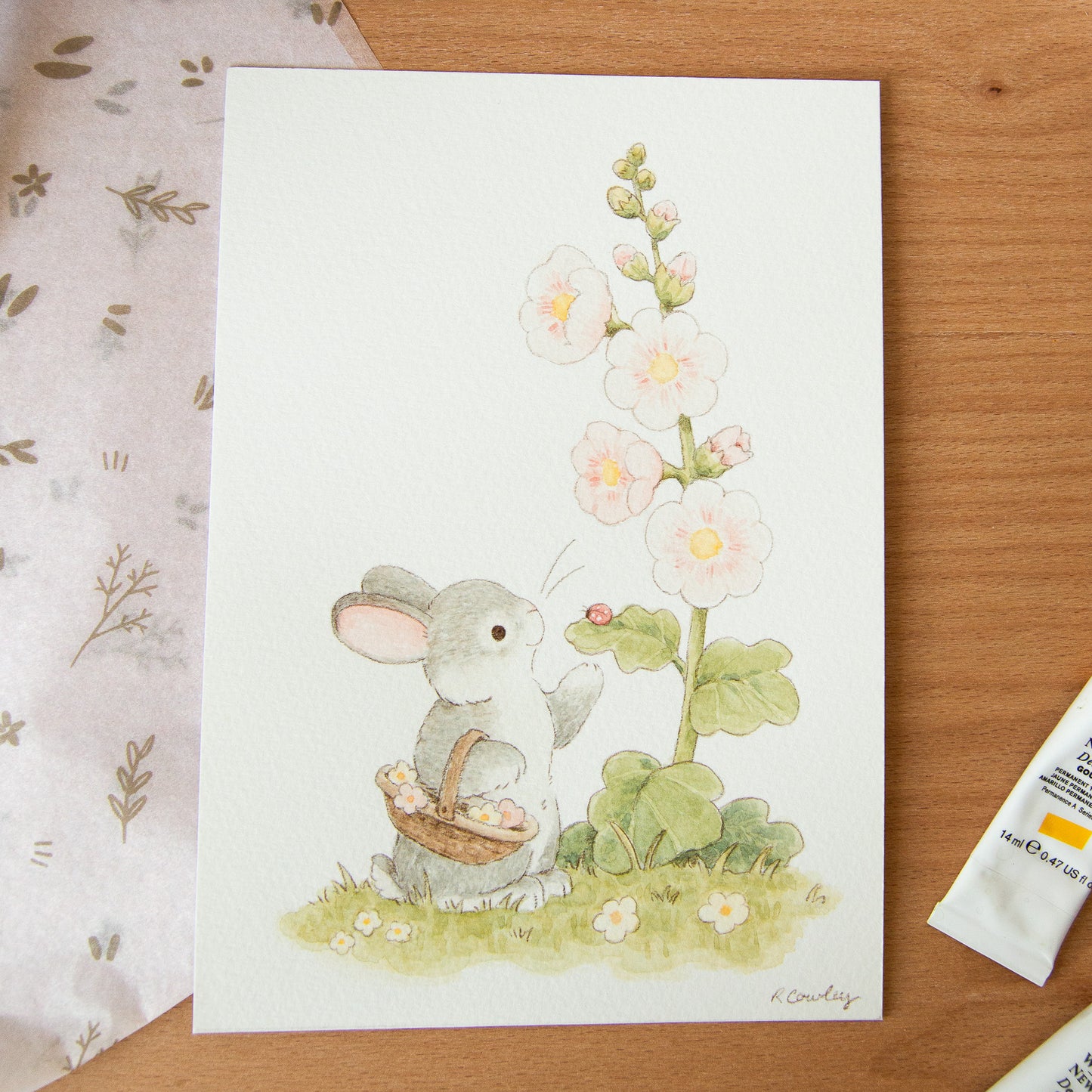 Spring Rabbit Illustration [Original]