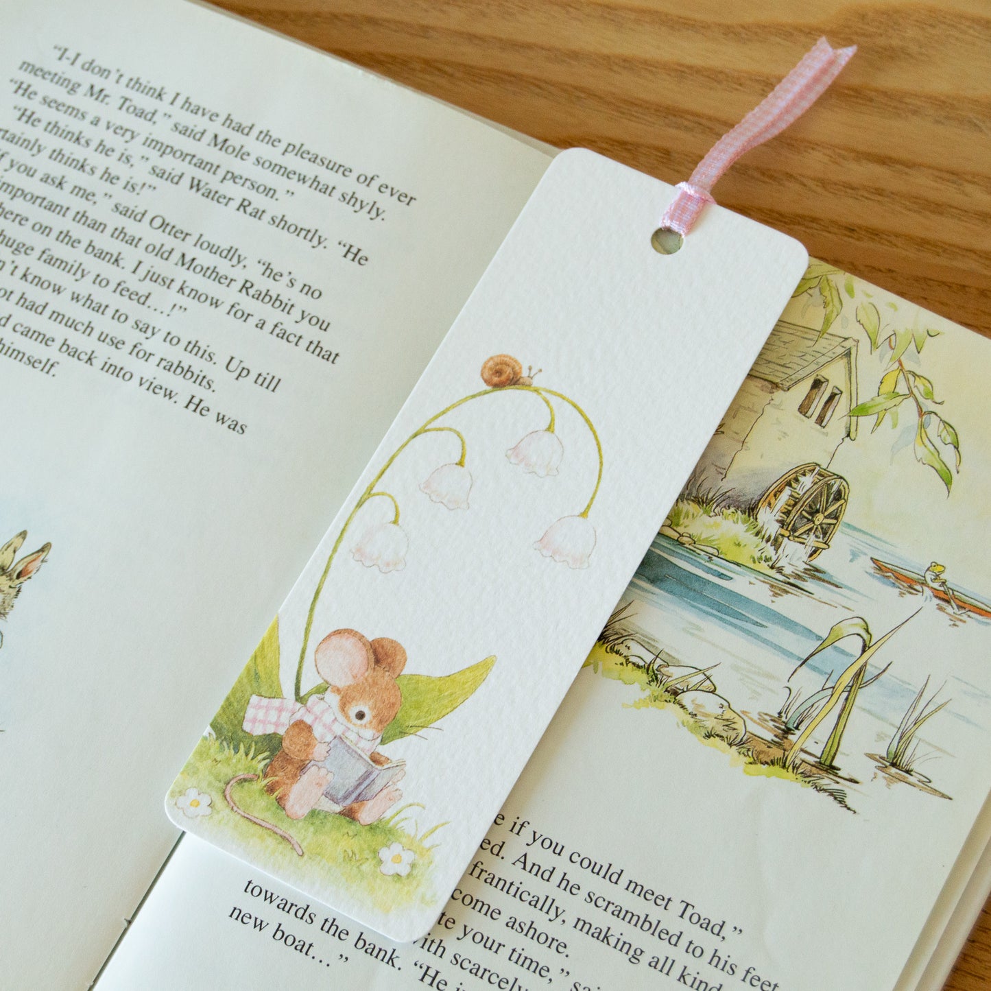Lily of the Valley Mouse Bookmark