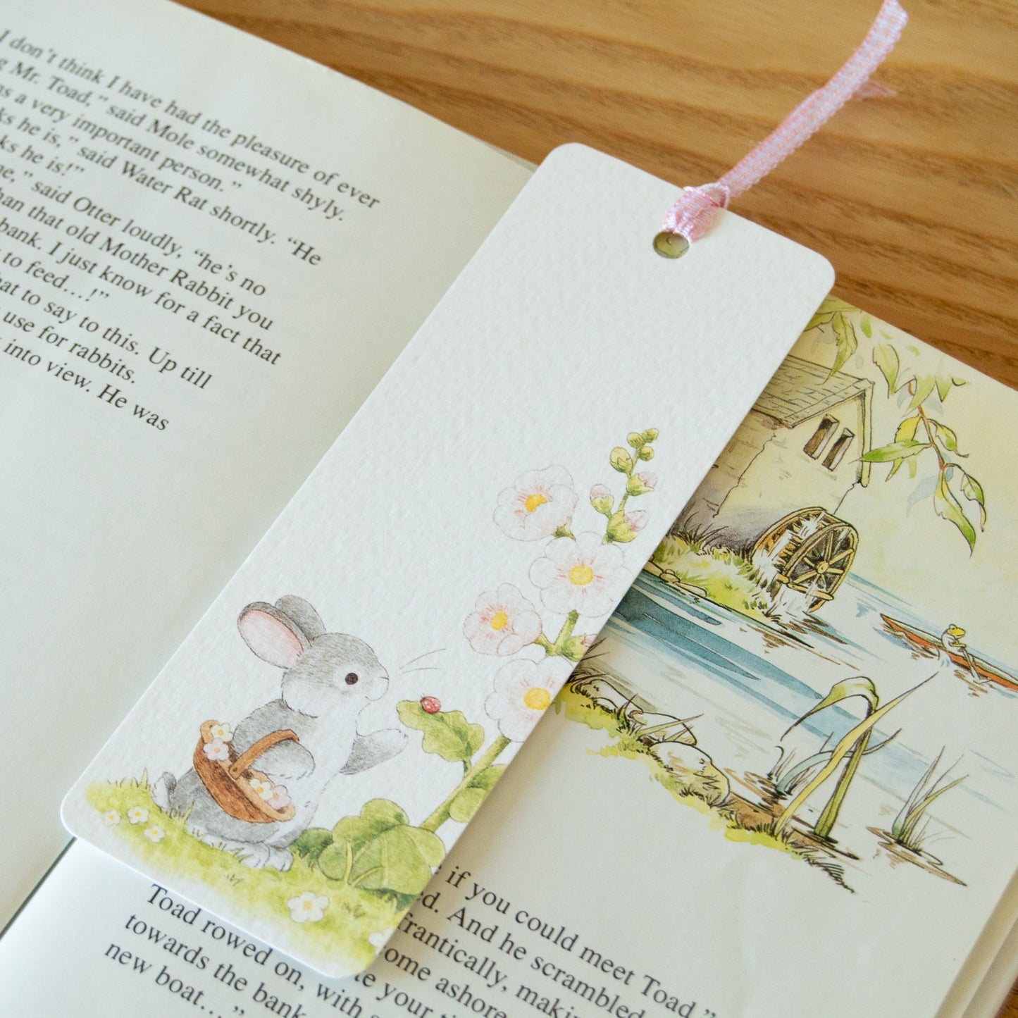 Spring Rabbit Bookmark