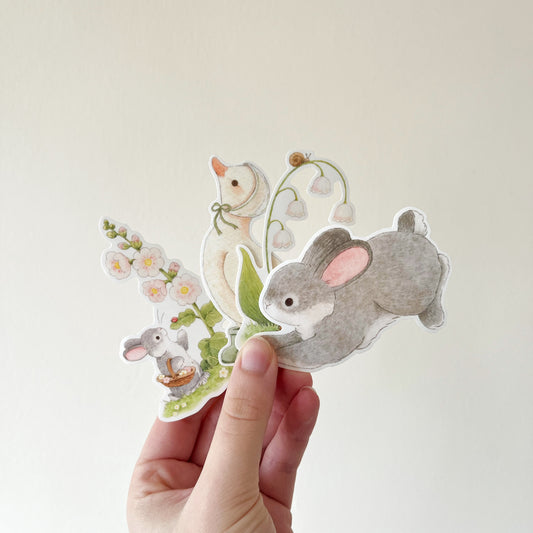 Spring Eco Stickers