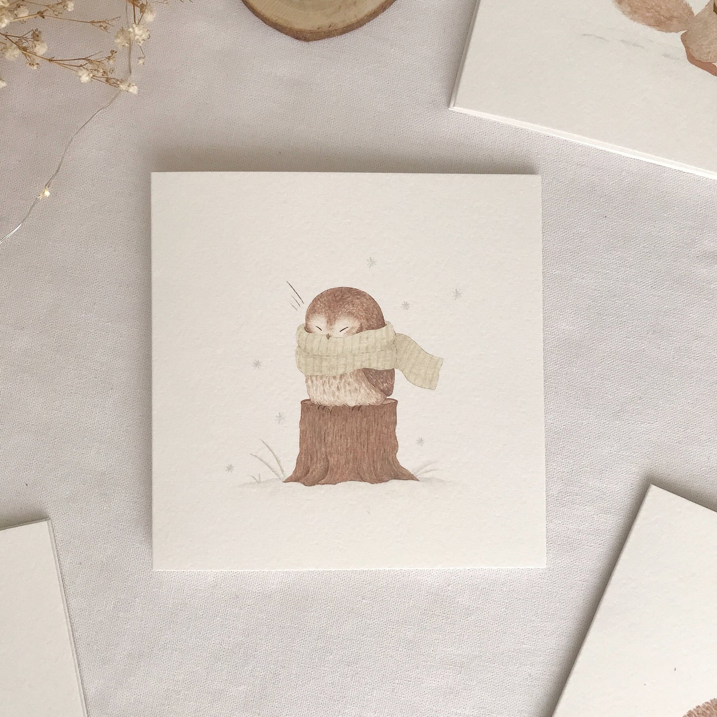 Set of 4 Winter Cards