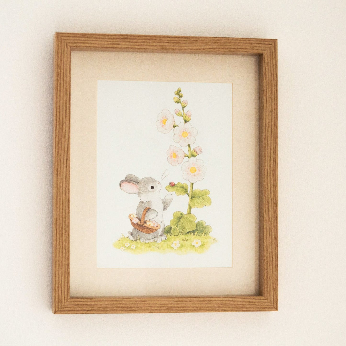 Spring Rabbit A5 Art Print